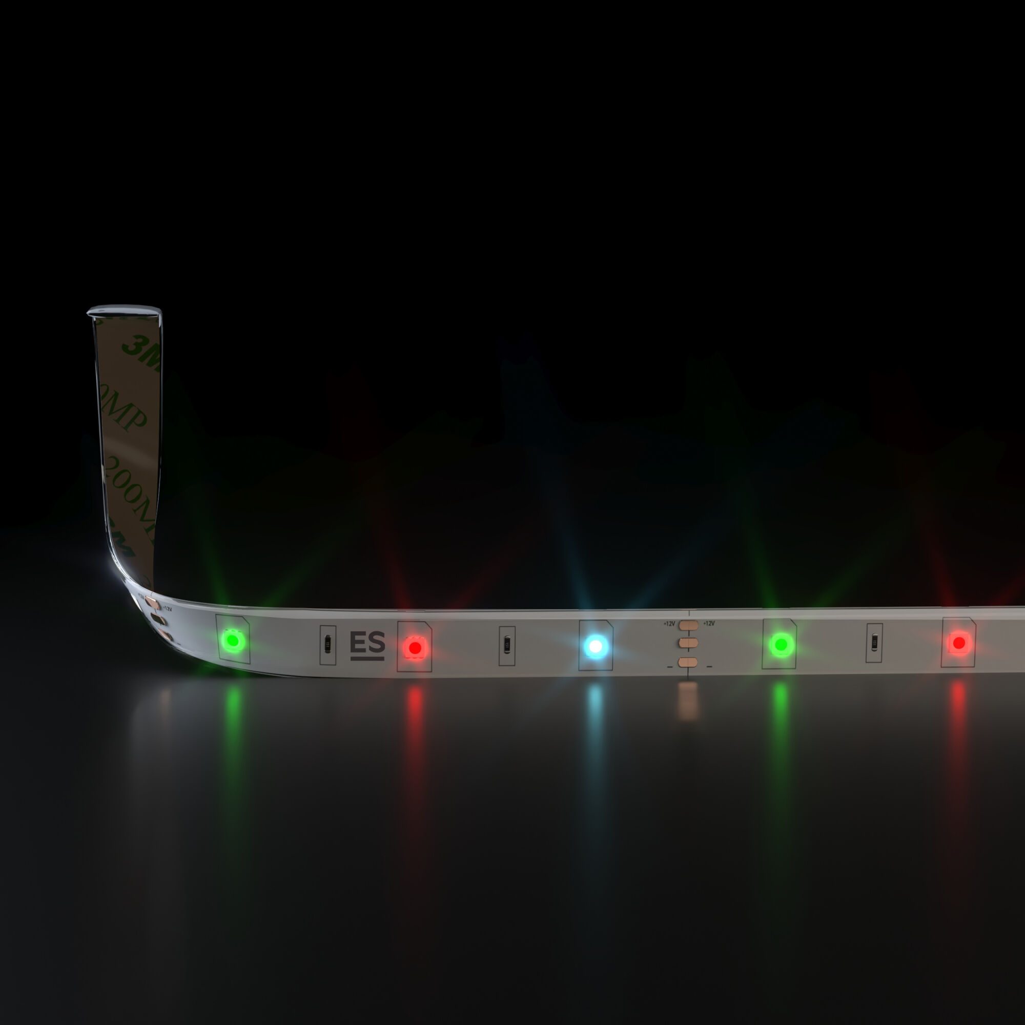 Светодиодная лента Elektrostandard Лента светодиодная 12V 7,2W 30Led 5050 IP65 RGB, 5м