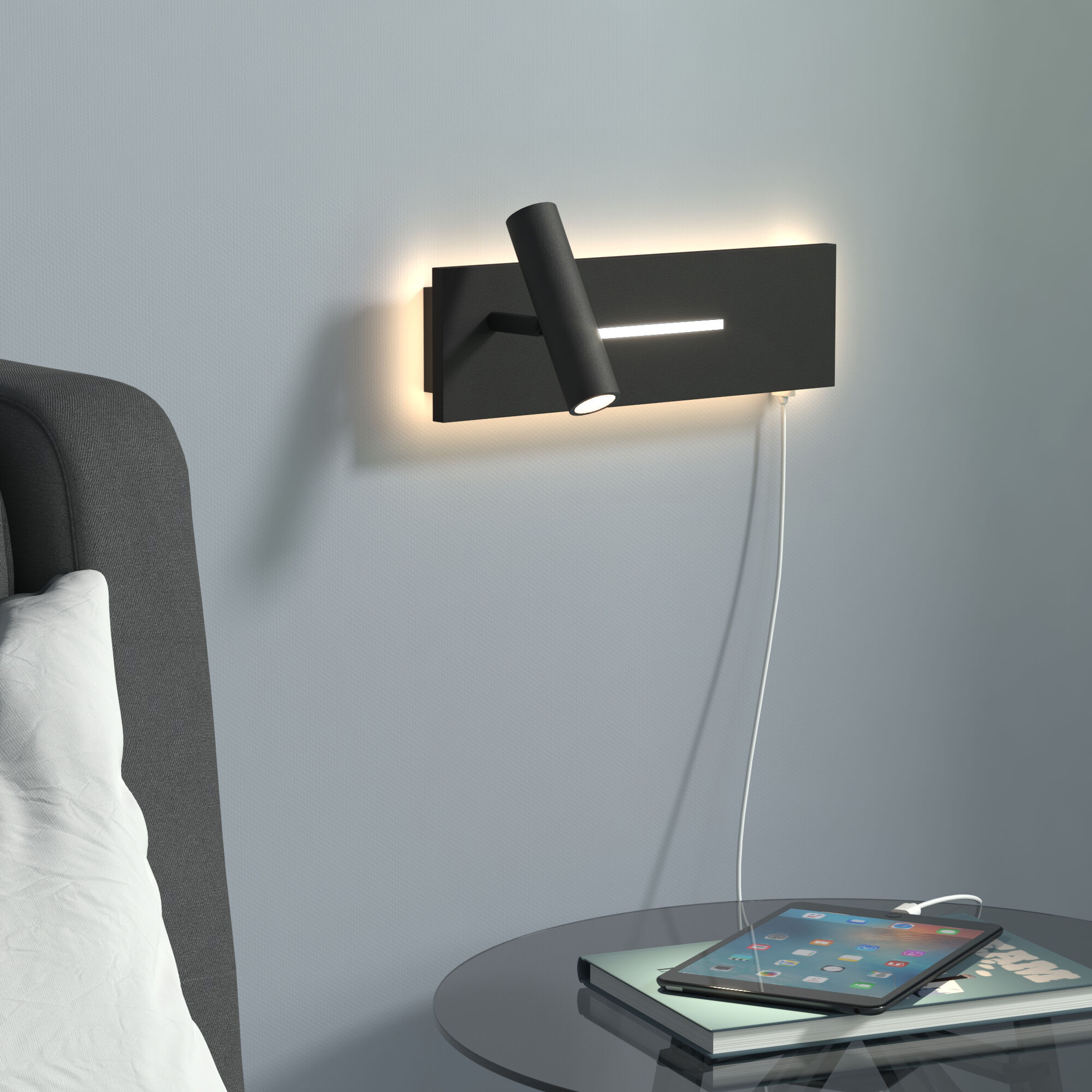 Интерьерная подсветка Elektrostandard MRL LED 1117 черный