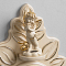 Часы BOGACHO 43016 Айвори(АС), скульптура АС